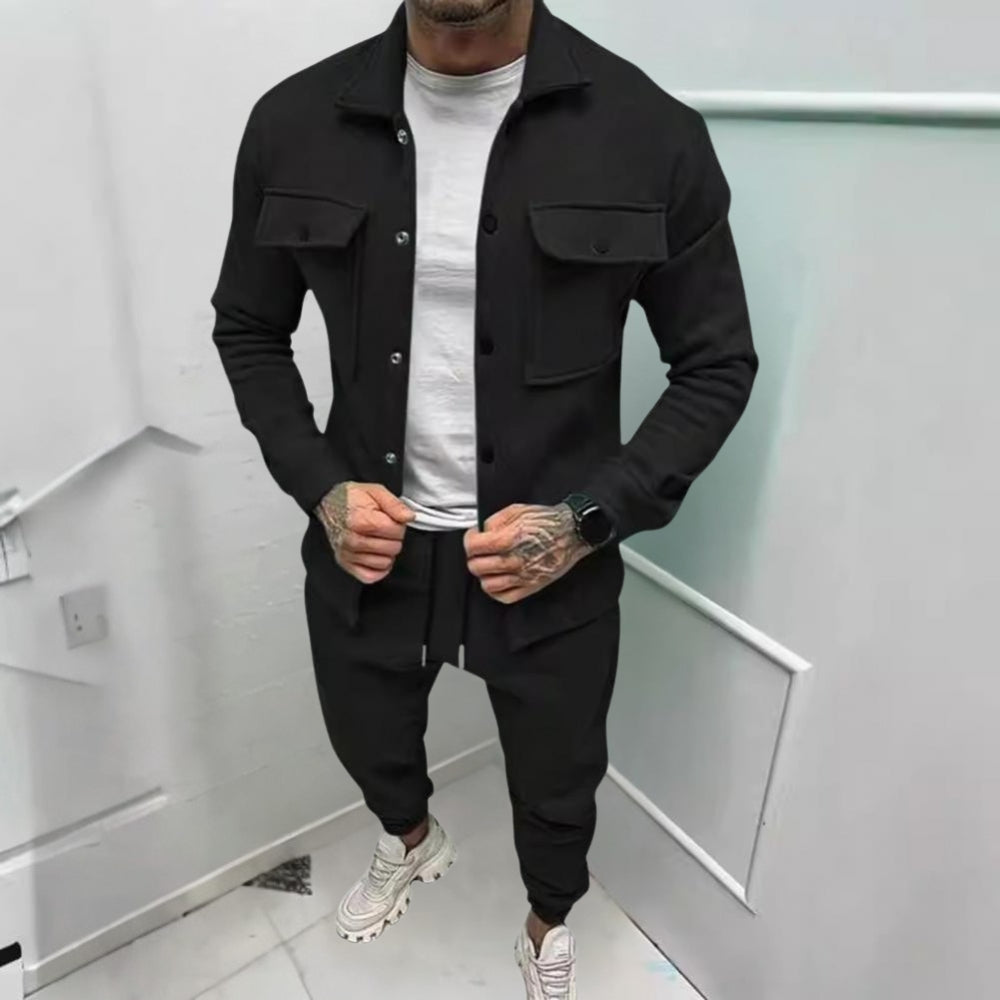 Verzoso – Lange Mouwen Tweedelig Pak voor Heren