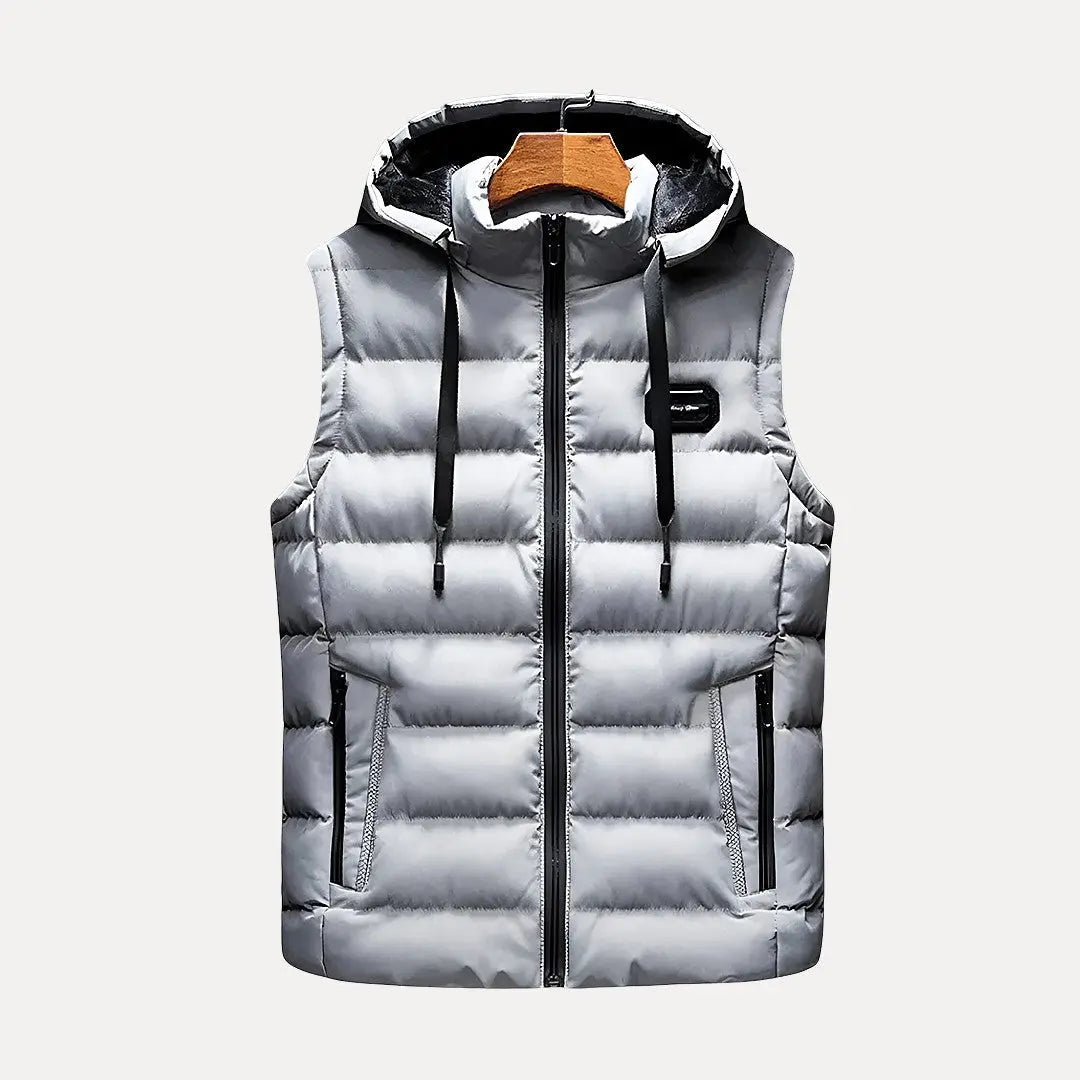 Capuchongilet voor mannen en vrouwen | Heuplengte, ritssluiting