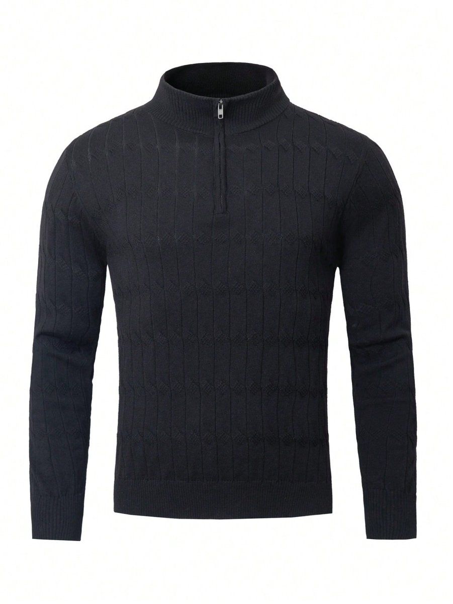 Reinout | Moderne Quarter-Rits Pullover