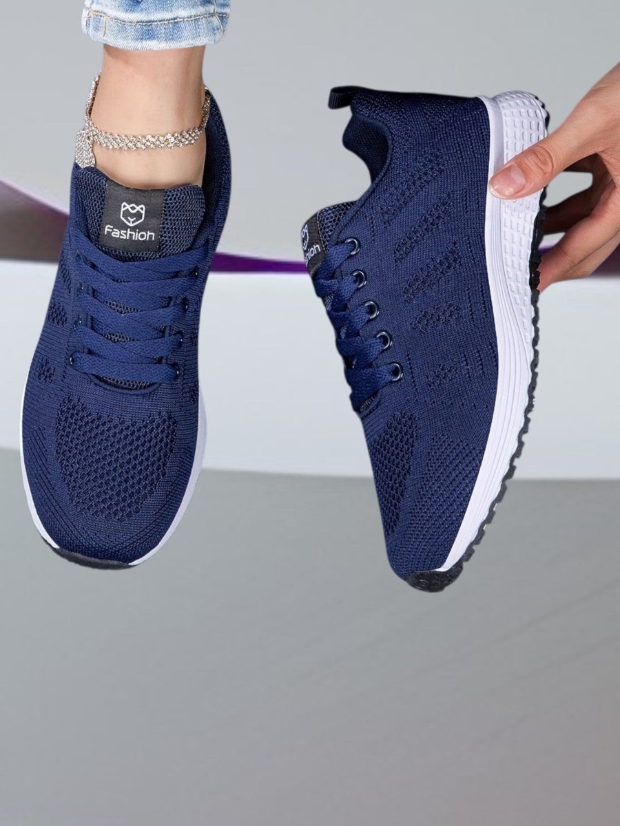 Dames sneakers met veilige pasvorm en lichtgewicht zool