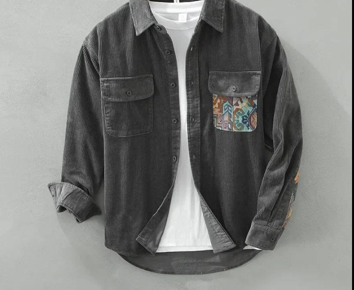 Hendrikus - Heren Wellington Lange Mouwen Overhemd