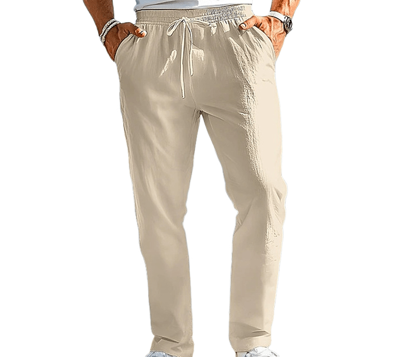 Salcedo | Klassieke Heren Katoen-Linnen Broek